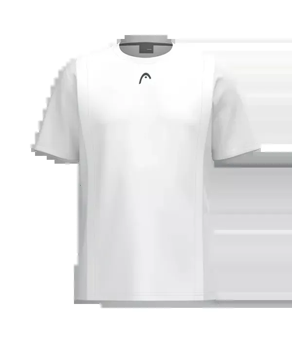 Camiseta Head Club Tech 25 White 2025