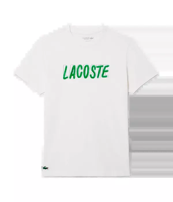 Camiseta Lacoste Ultra Dry White 2025