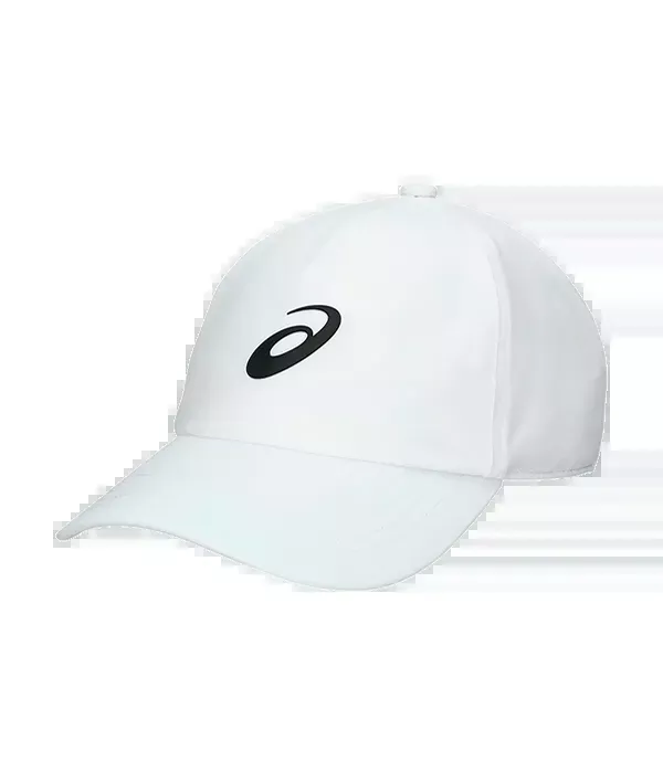 Cap Asics Logo grande Performance Blanca 2025