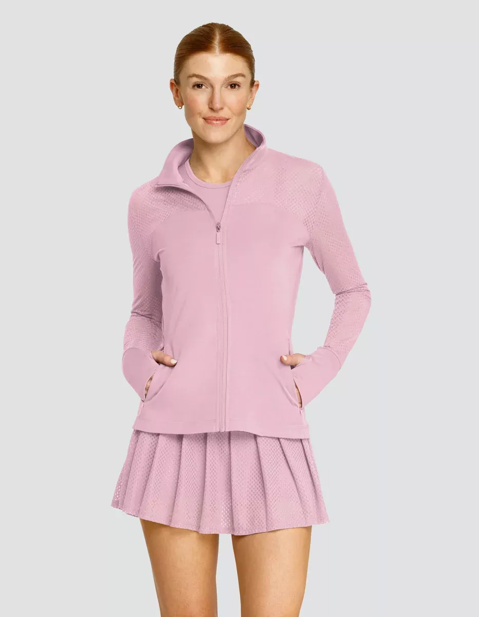 CARYN ZIP FRONT JACKET - LAVENDER MIST
