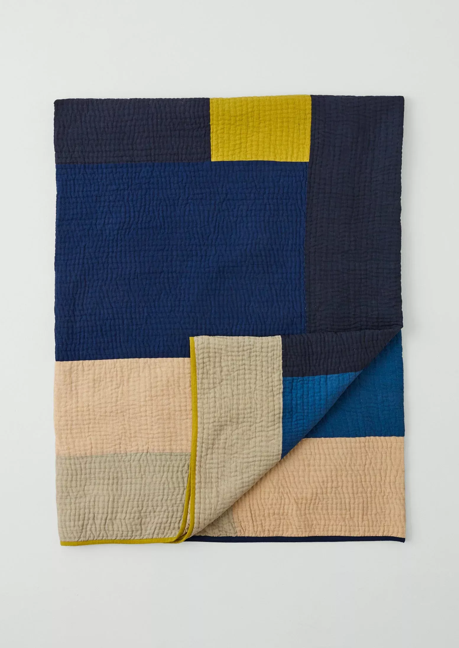 Celeste Cotton Patchwork Quilt