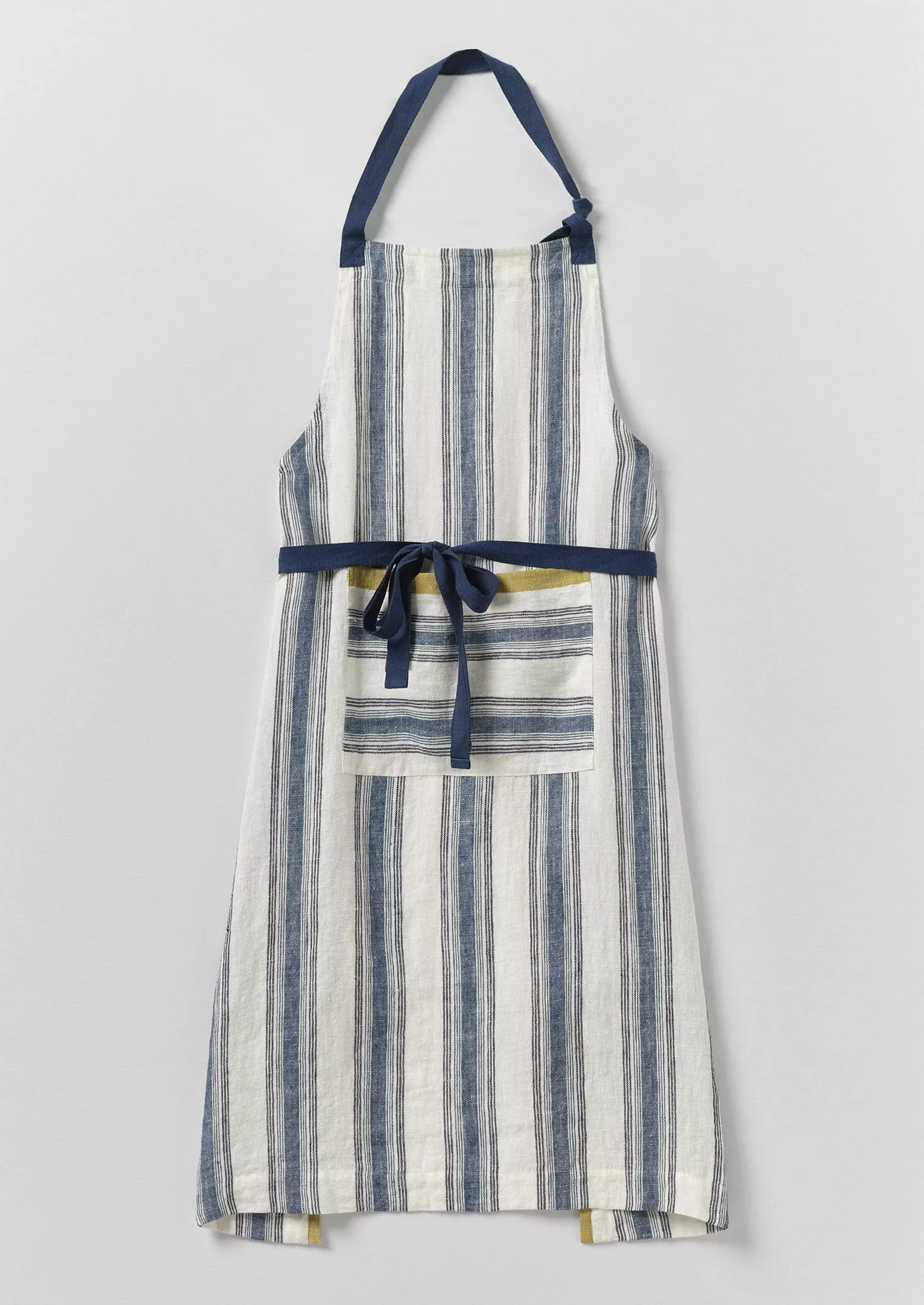 Chef Stripe Linen Apron