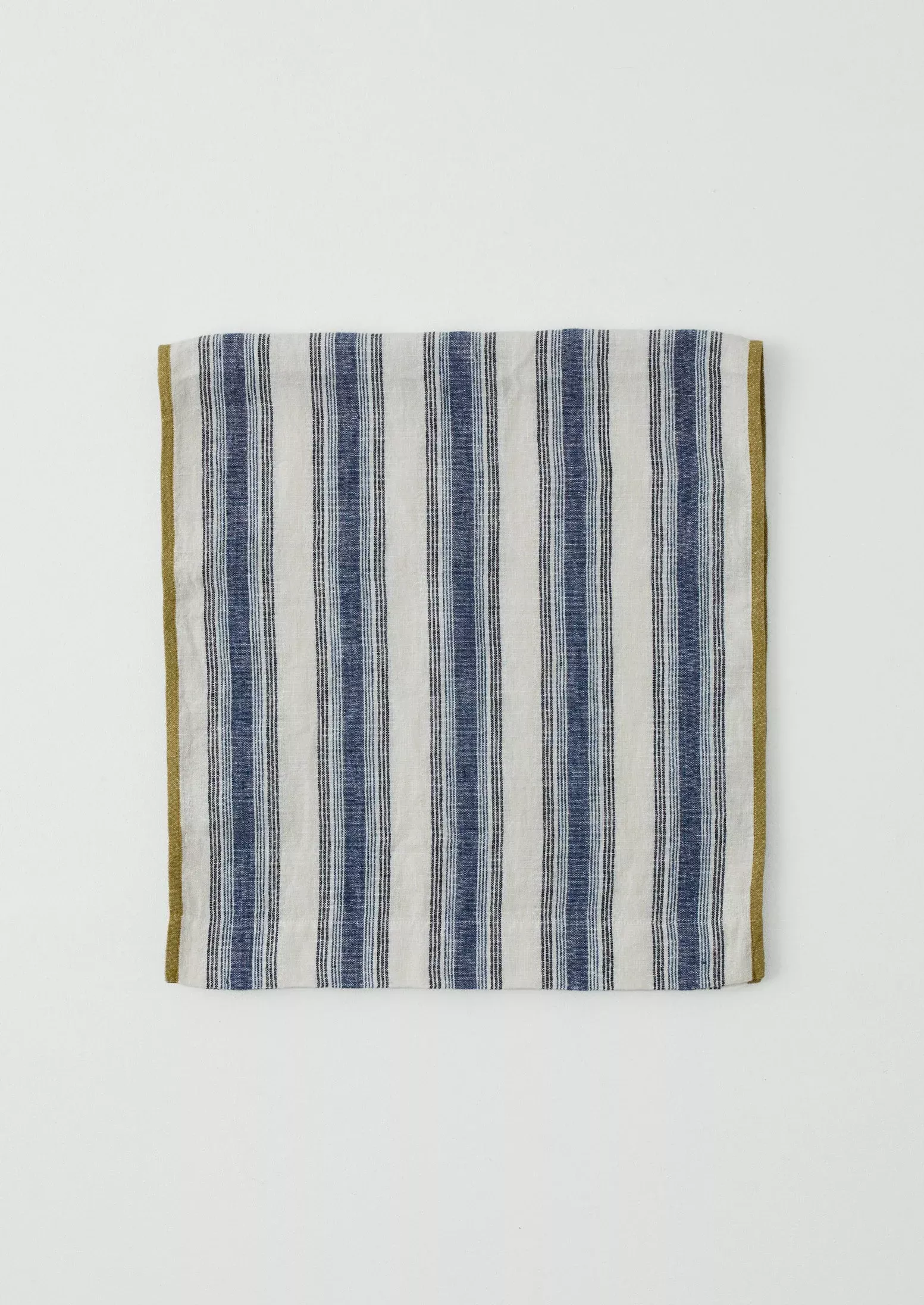Chef Stripe Linen Table Runner