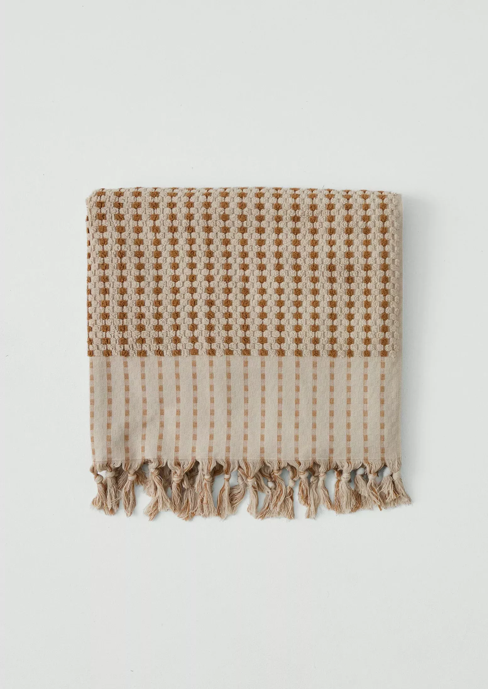 Chickpea Hand Finished Cotton Towel