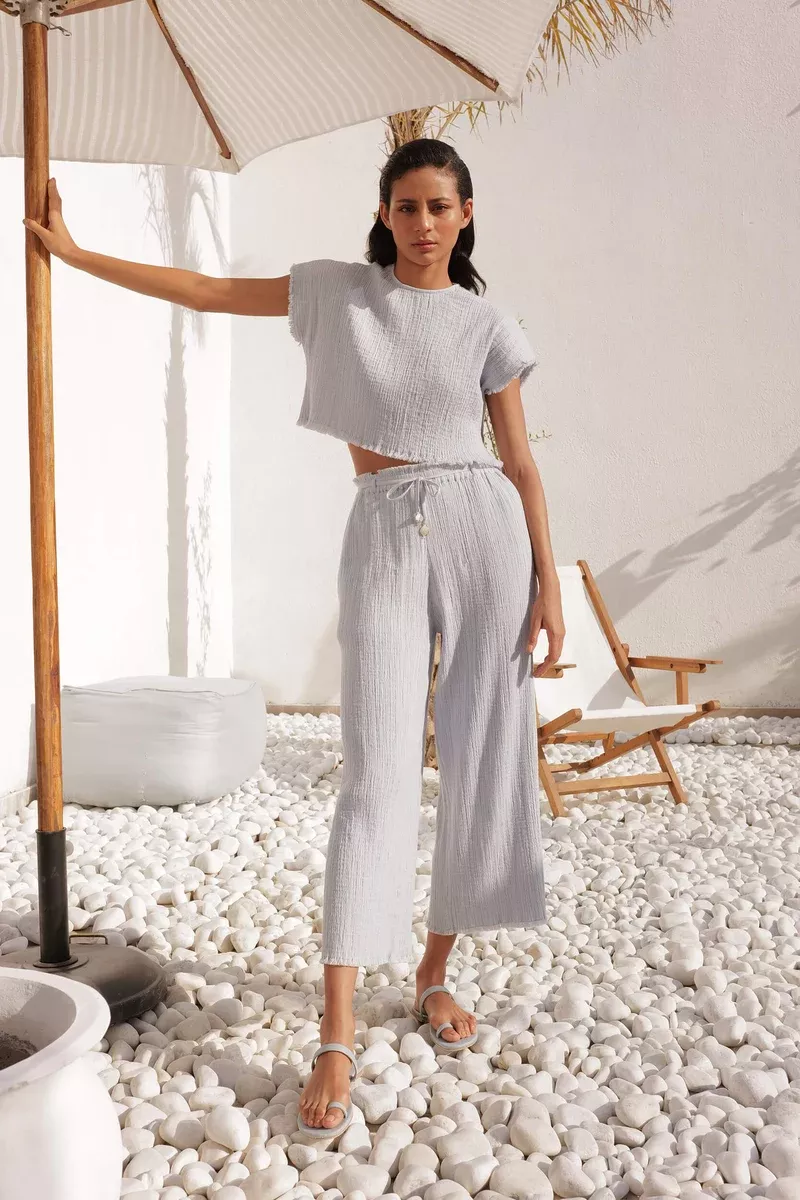 Chile Pants (Soft Blue)