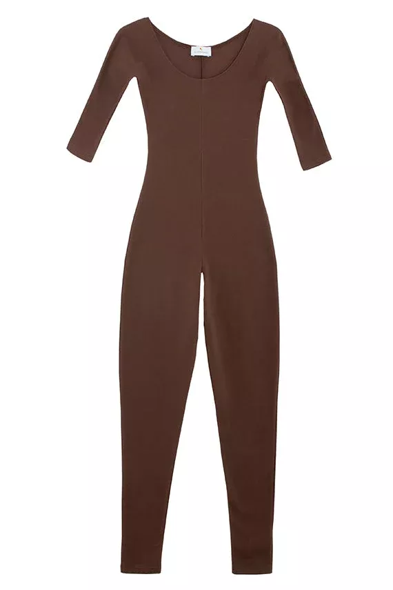 Chocolate Eva Unitard