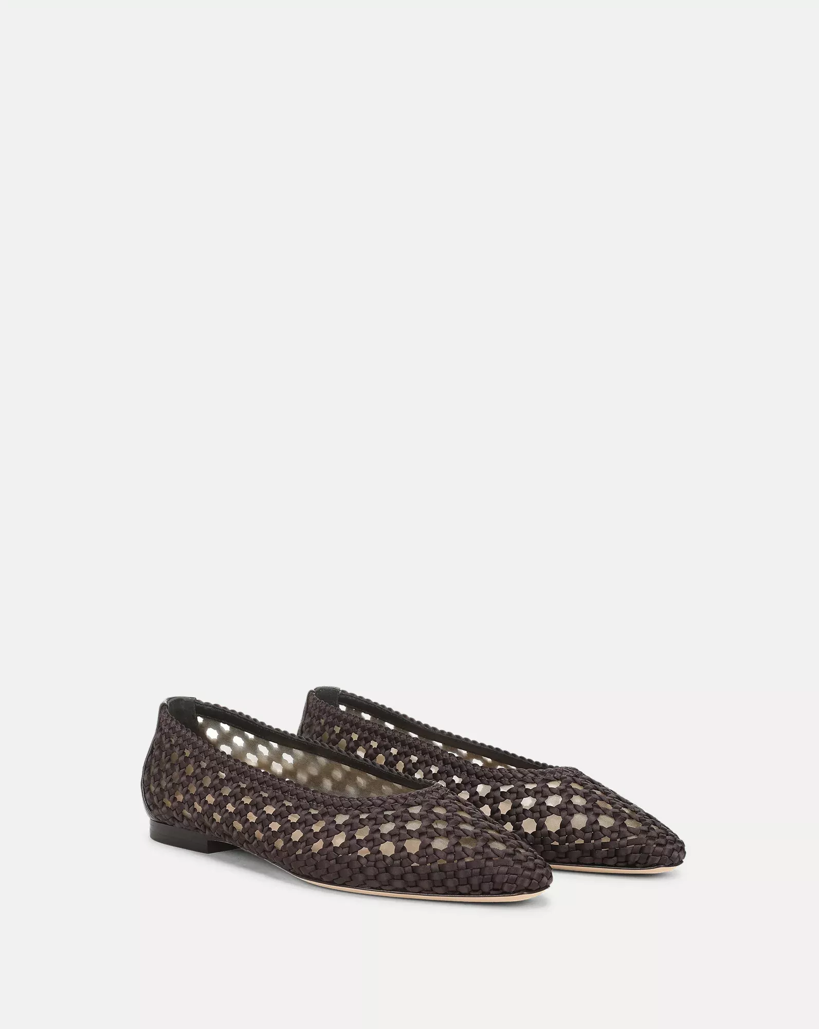 Cienna Woven Satin Flat
