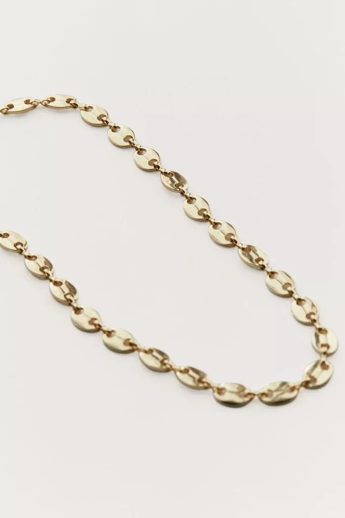 CIRCLE LINK CHAIN NECKLACE