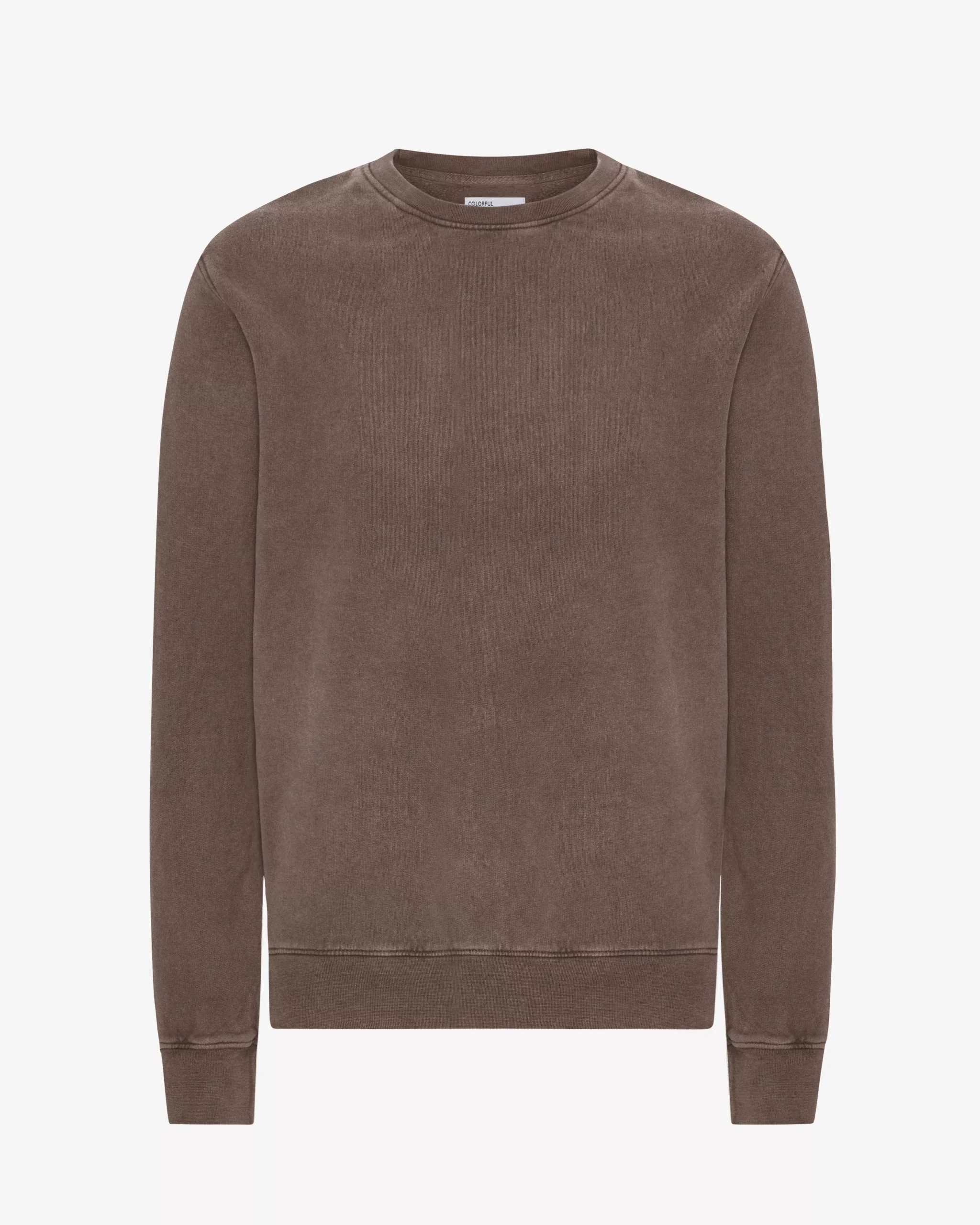 Classic Organic Crew - Faded Mud