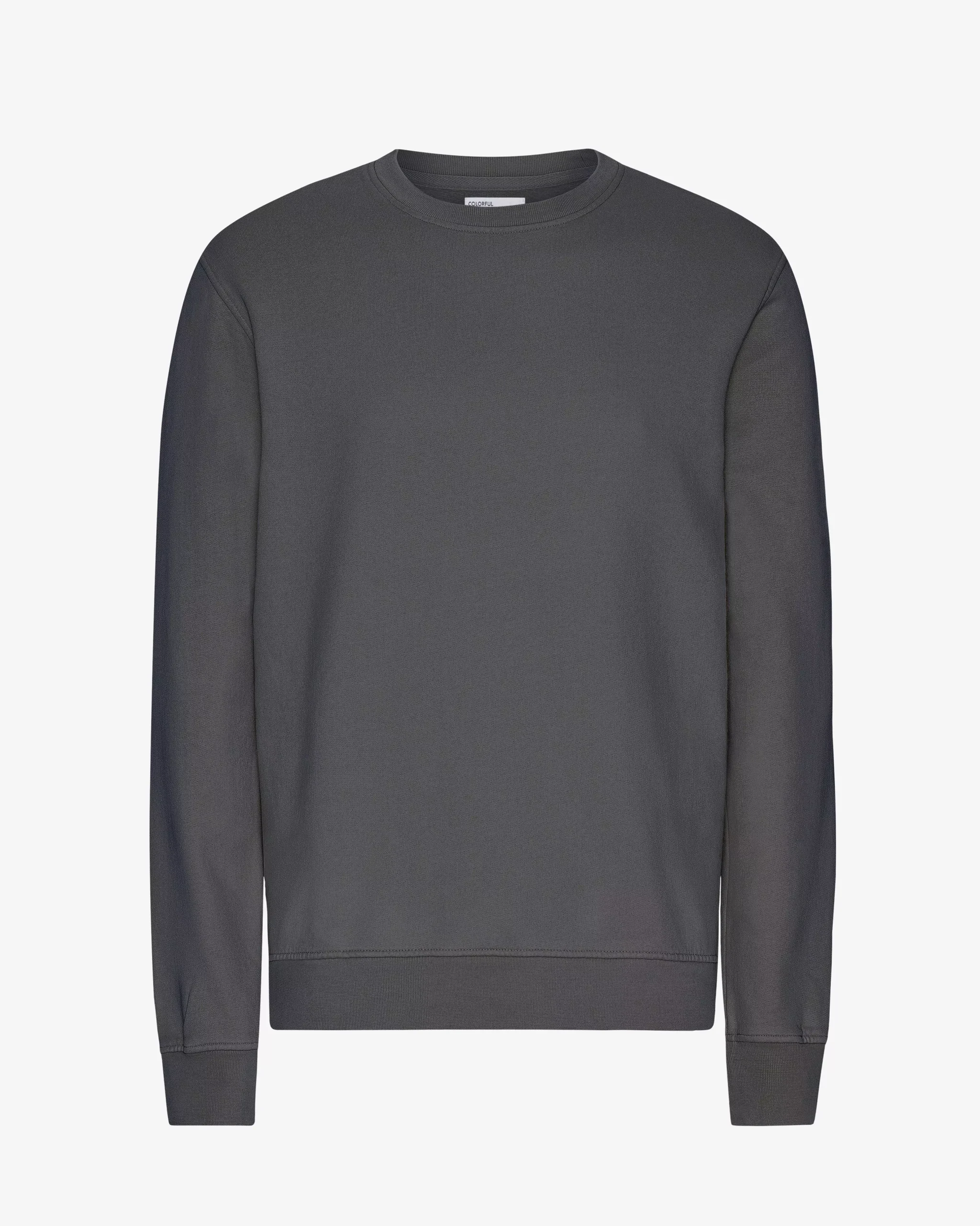 Classic Organic Crew - Lava Grey