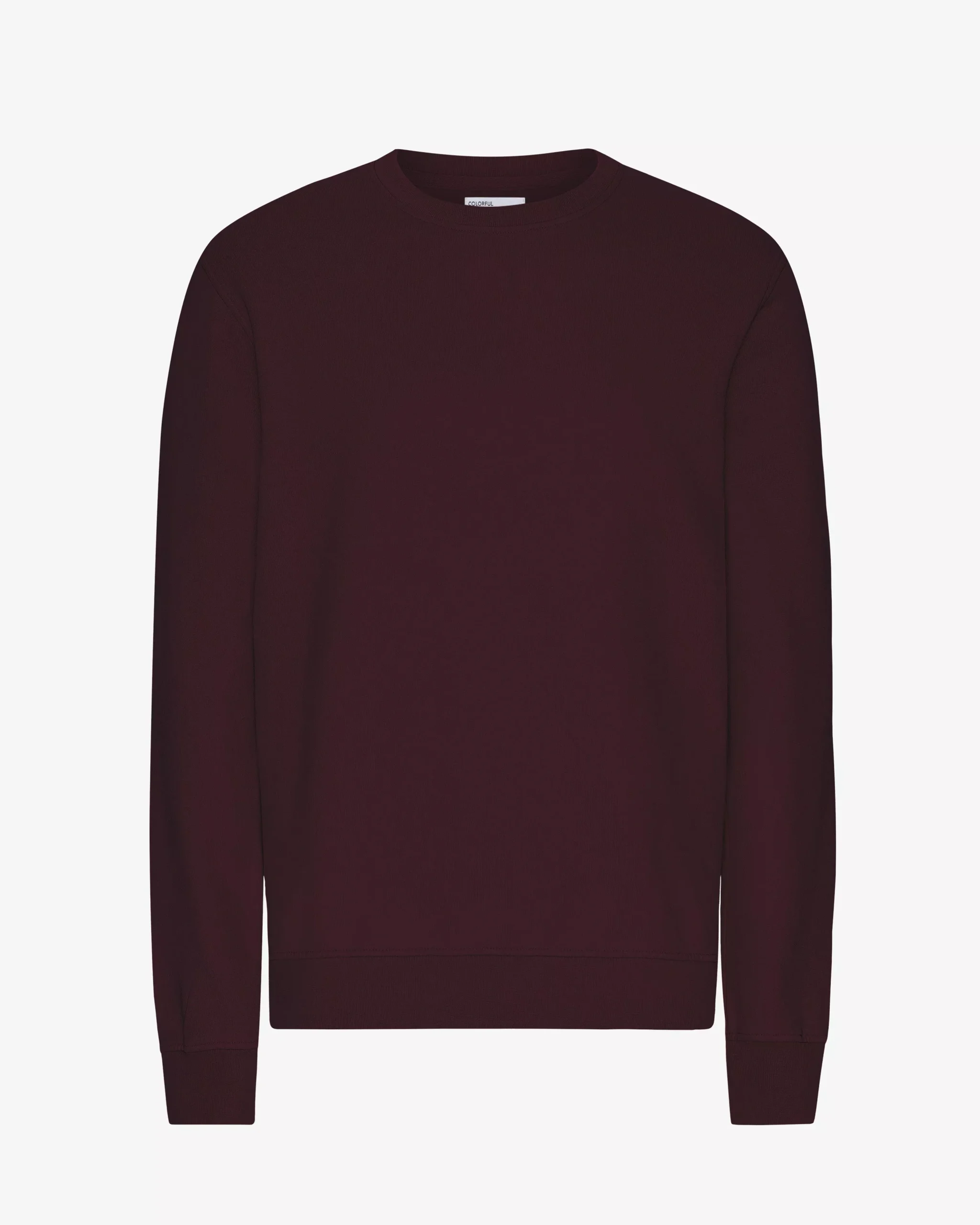 Classic Organic Crew - Oxblood Red
