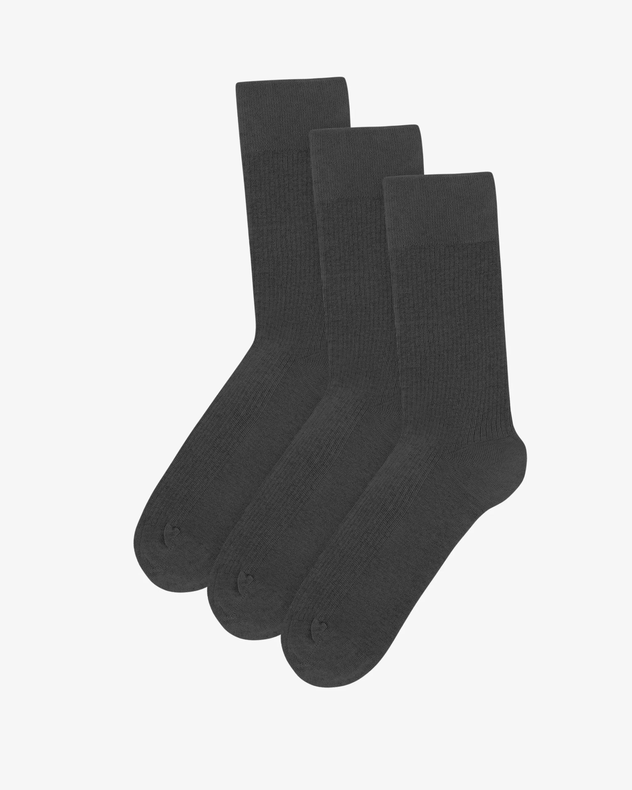 Classic Organic Sock - Lava Grey (3-Pack)
