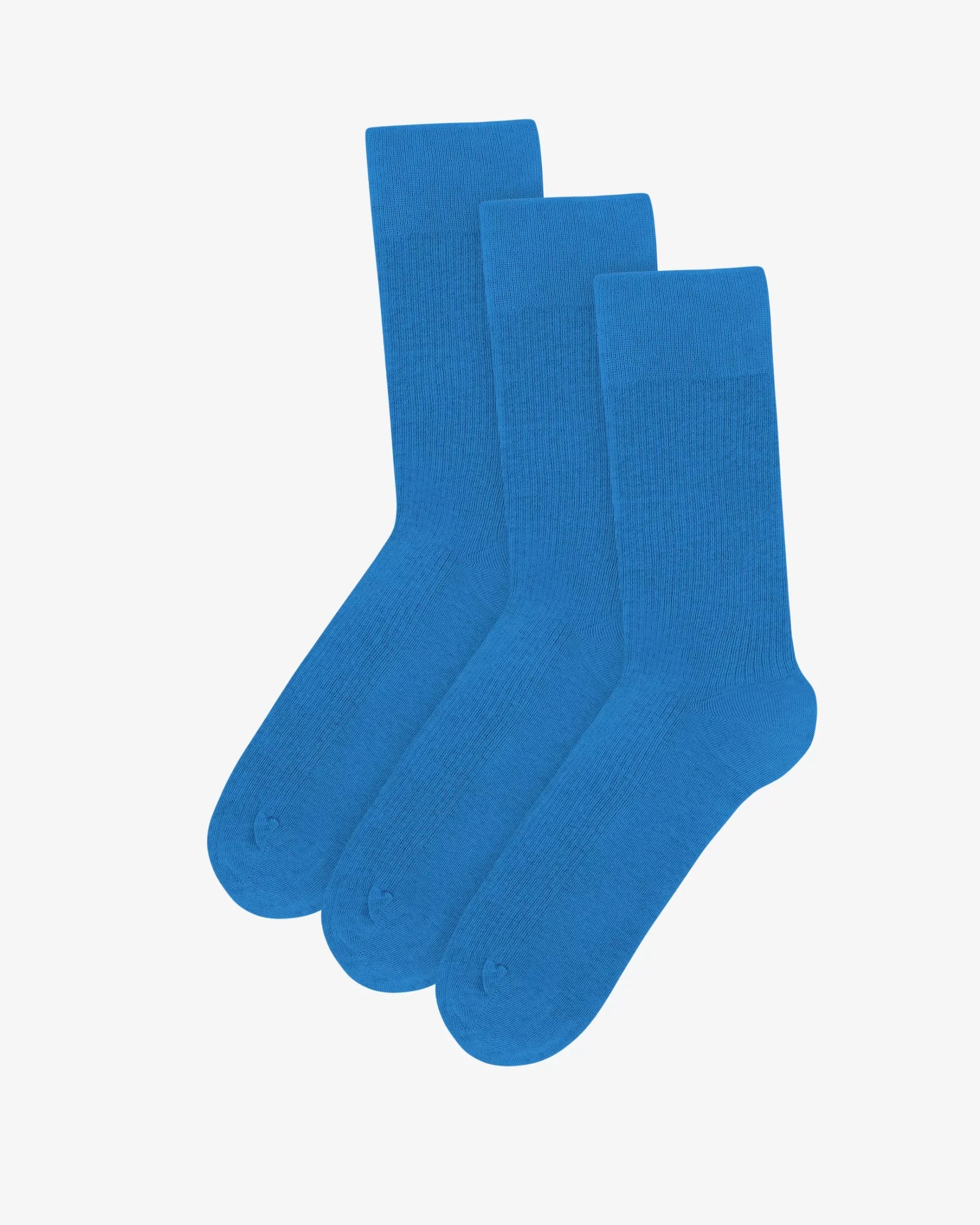 Classic Organic Sock - Pacific Blue (3-Pack)