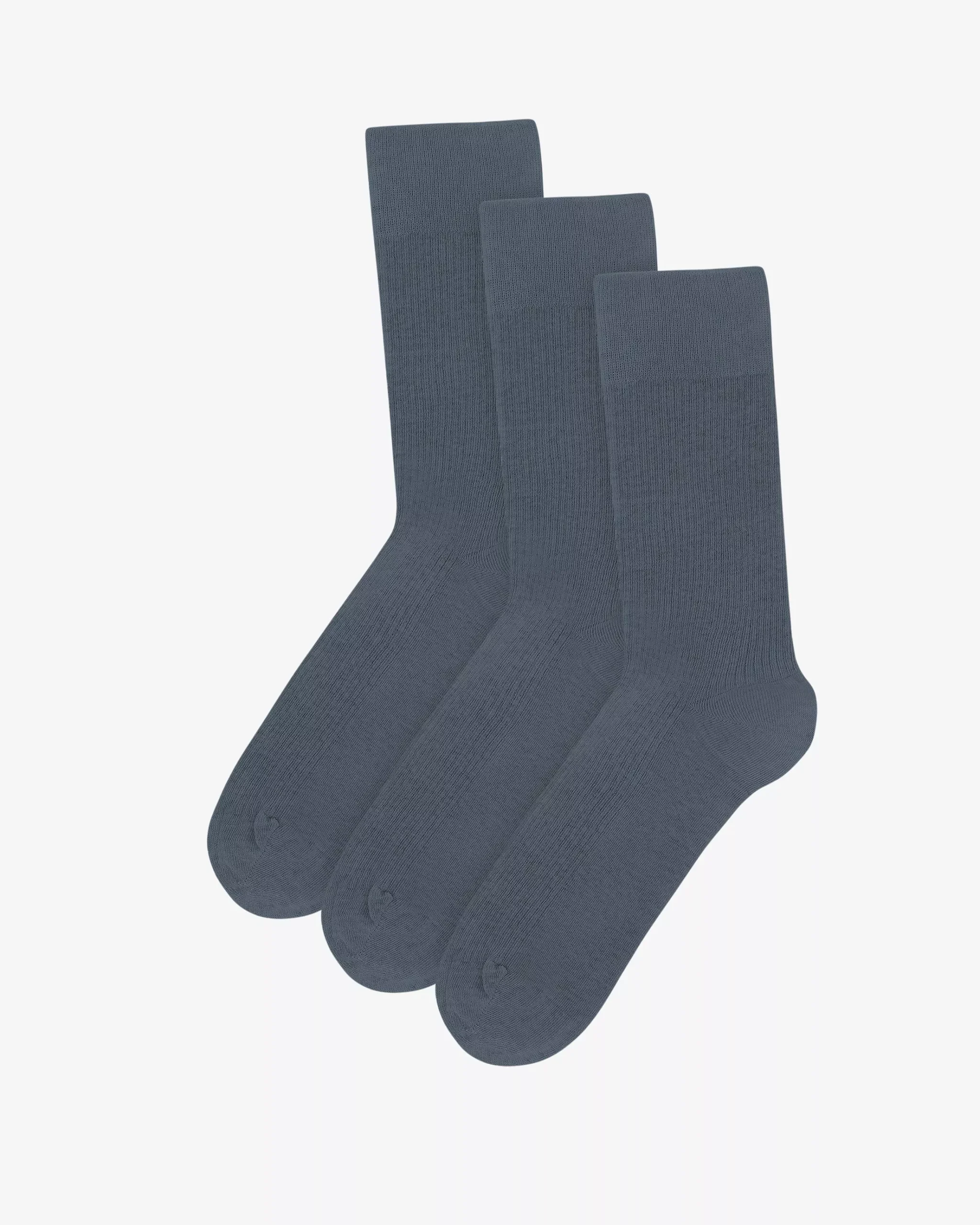 Classic Organic Sock - Petrol Blue (3-Pack)
