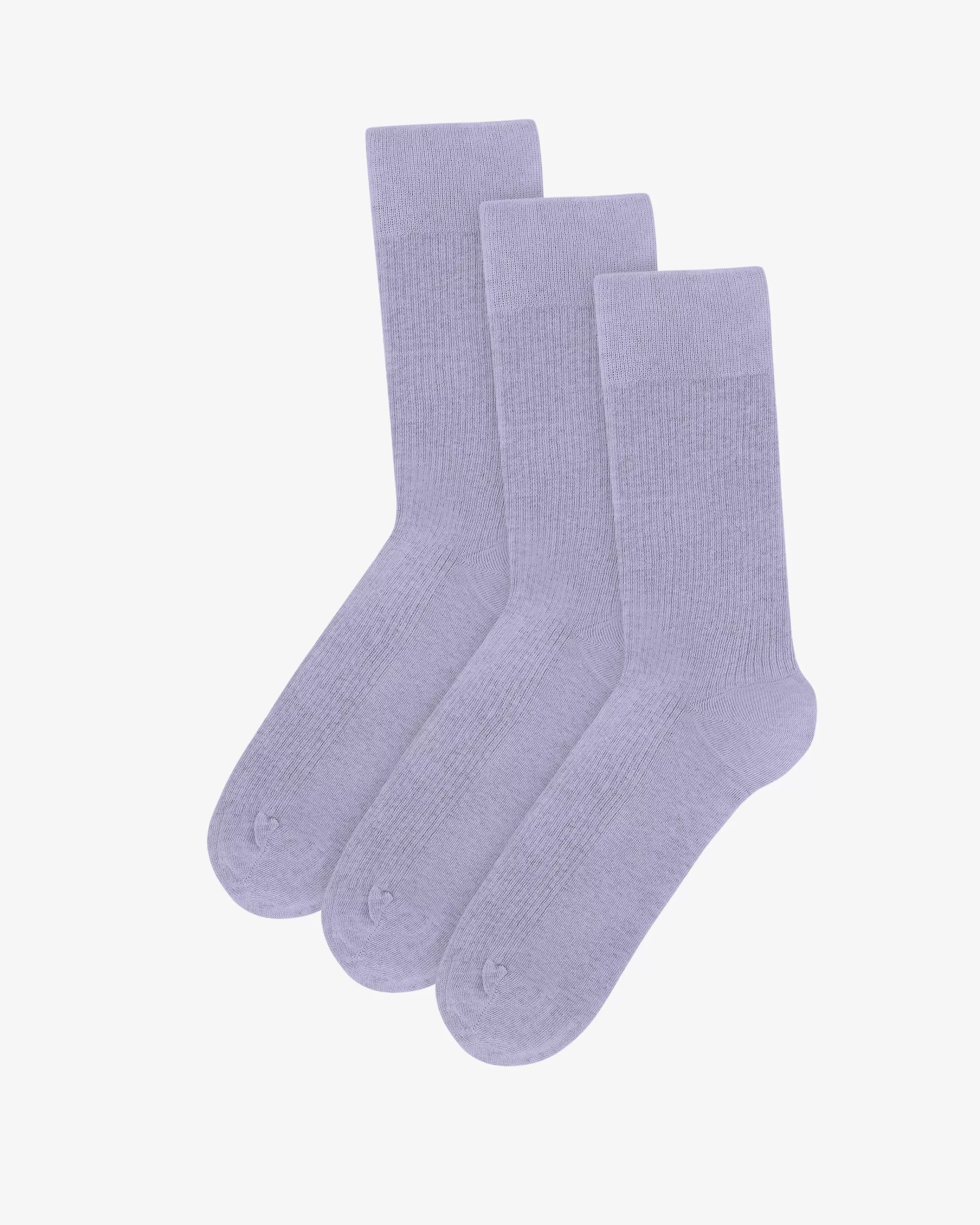Classic Organic Sock - Soft Lavender (3-Pack)