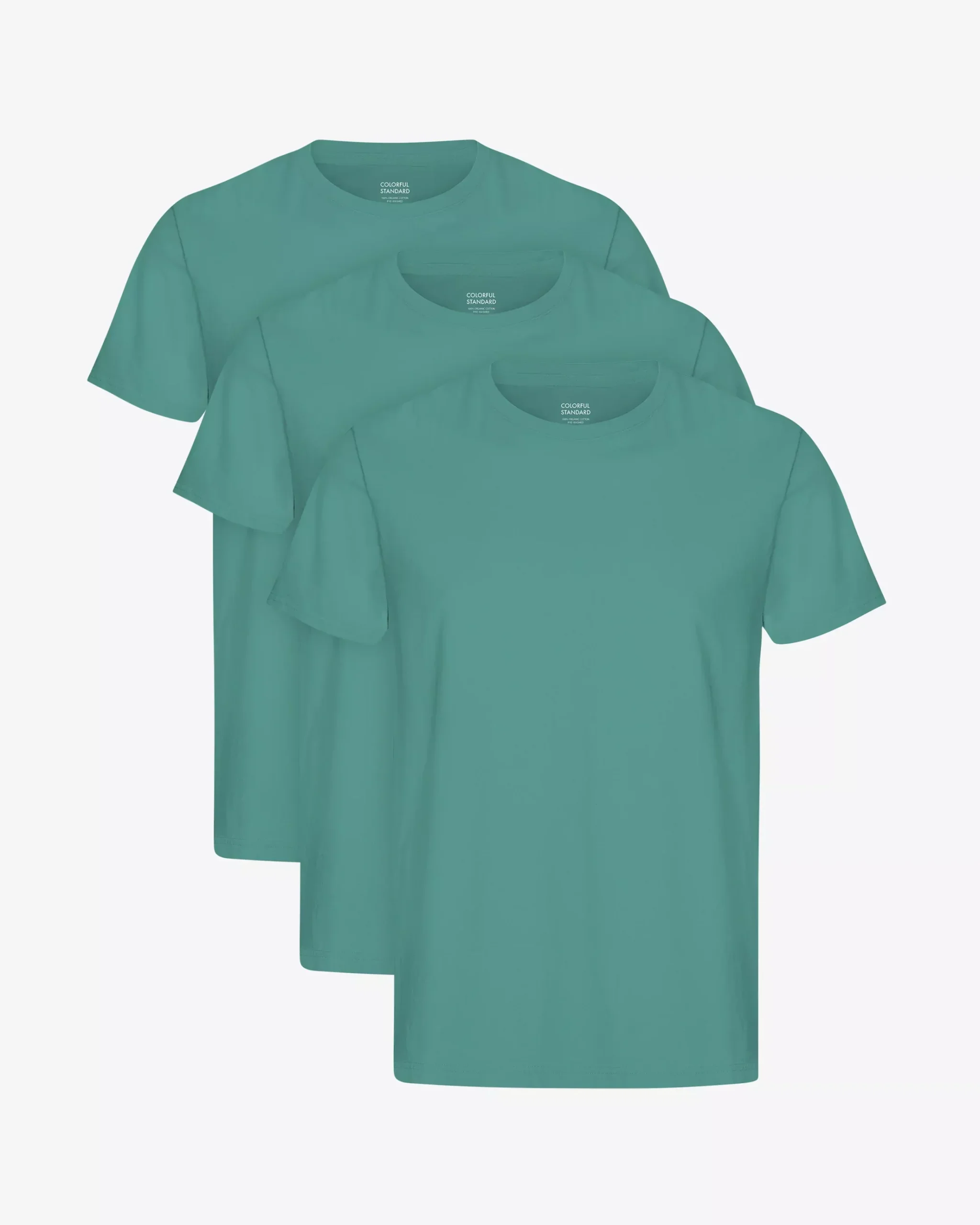 Classic Organic Tee - Pine Green (3-Pack)