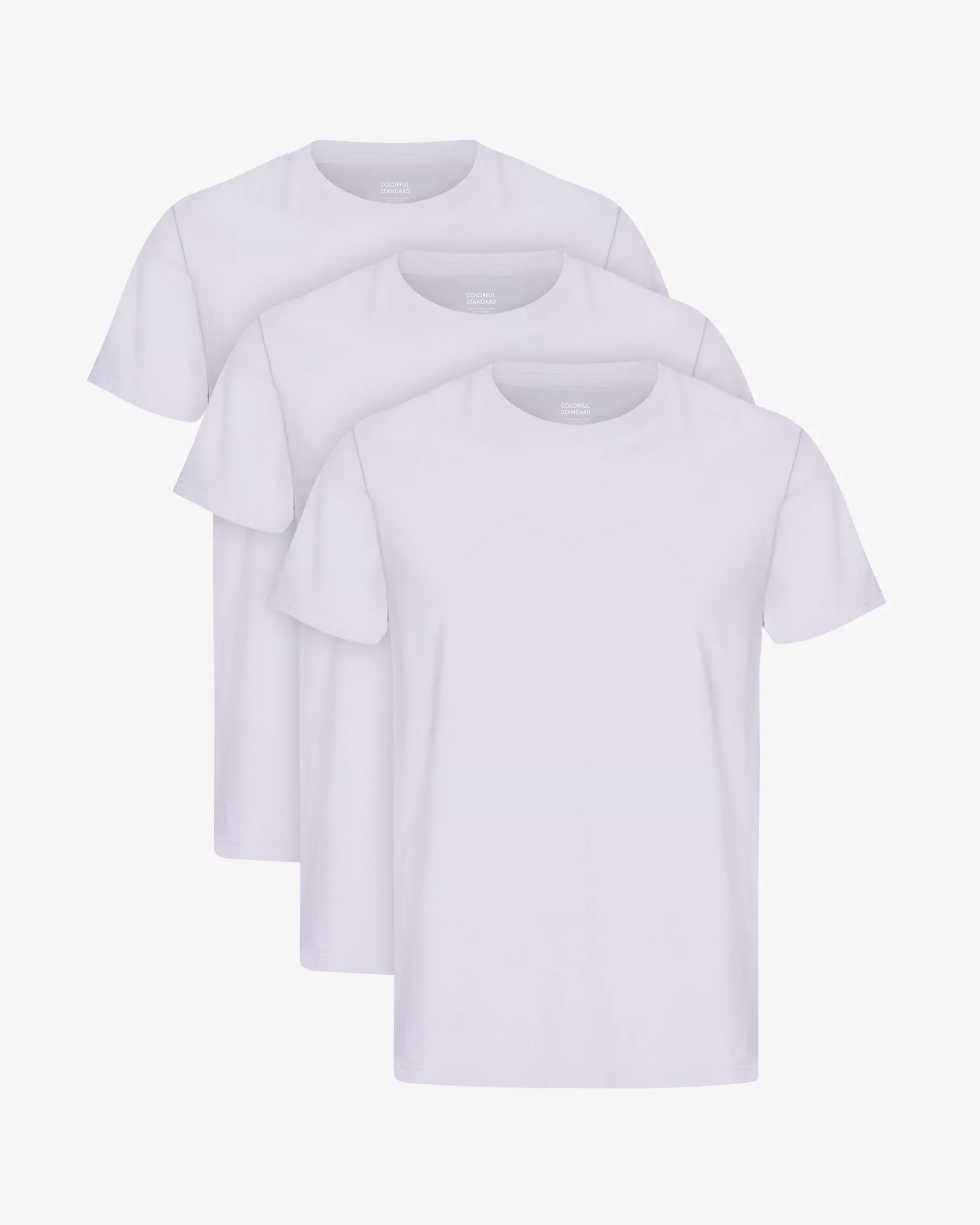Classic Organic Tee - Soft Lavender (3-Pack)