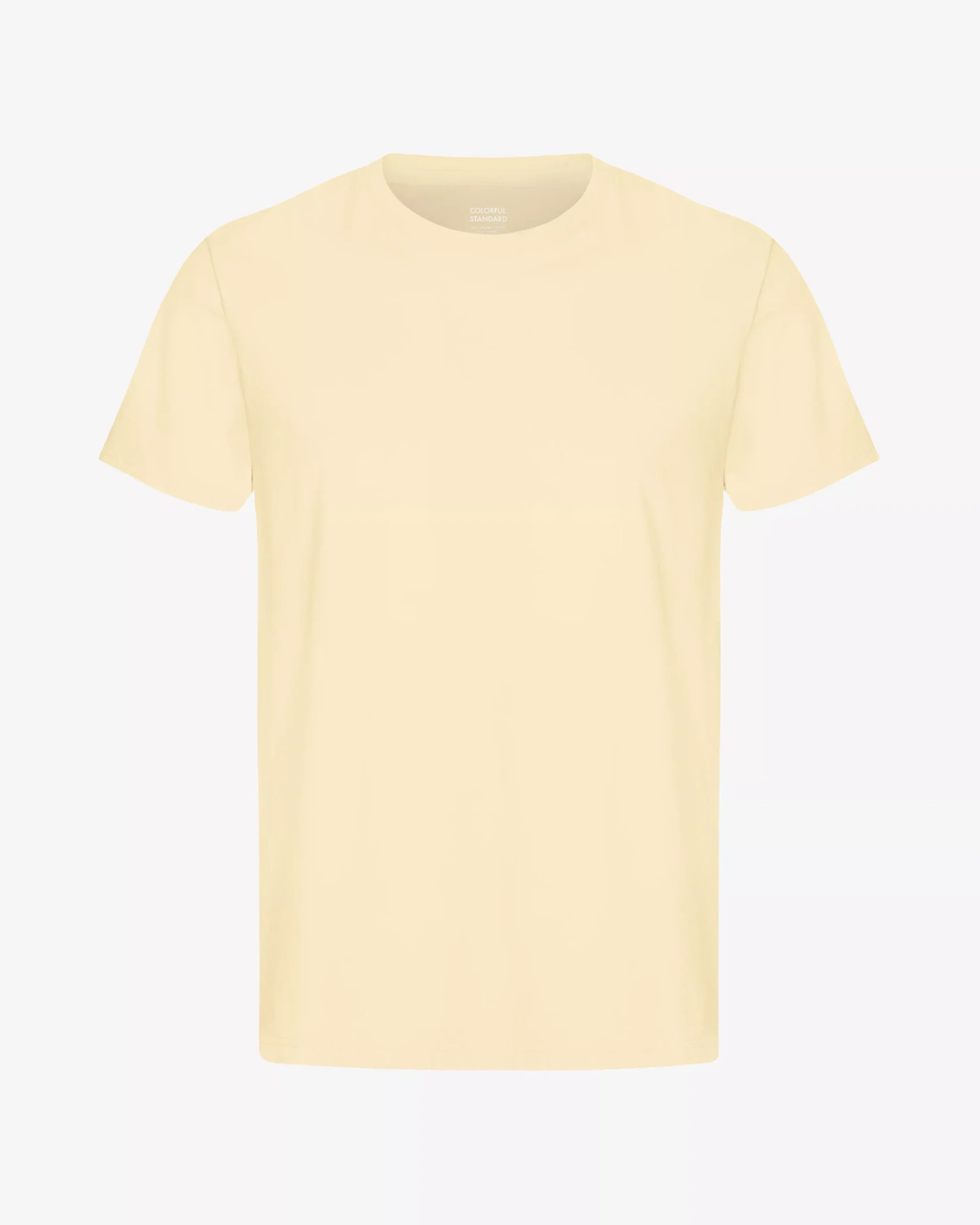 Classic Organic Tee - Soft Yellow