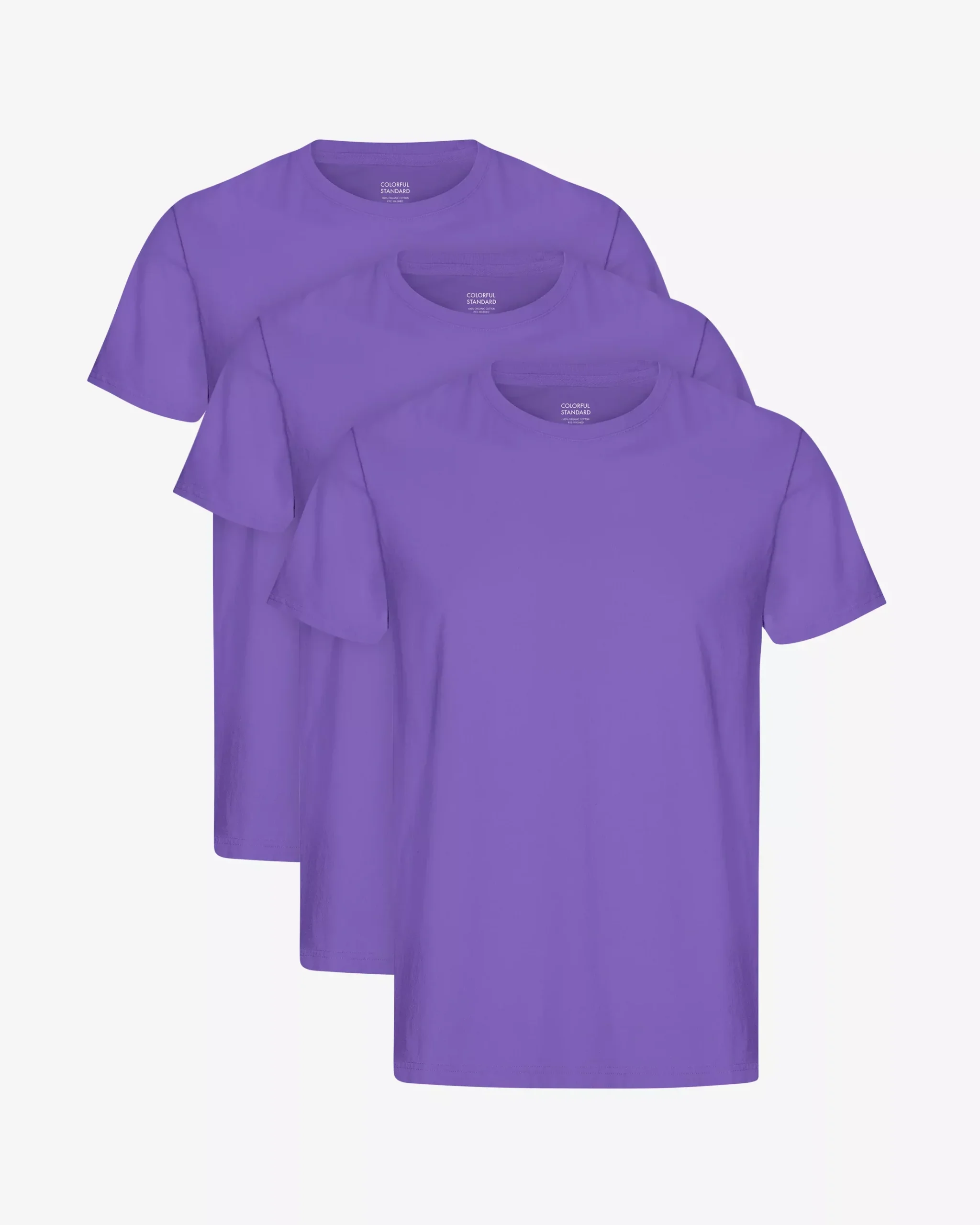 Classic Organic Tee - Ultra Violet (3-Pack)