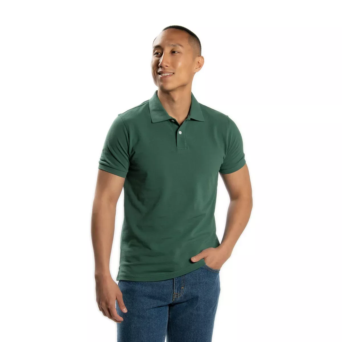 Classic Polo Shirt - Hunter Green