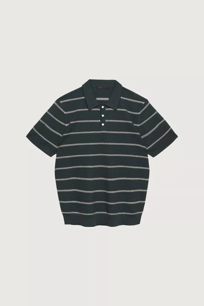 CLASSIC STRIPE POLO SHIRT