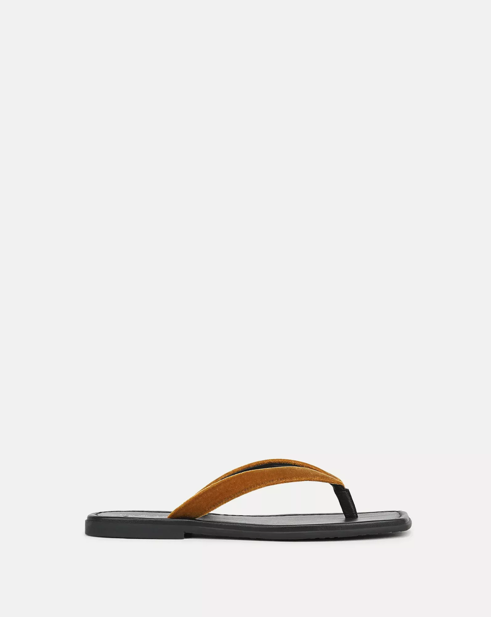 Clea Velvet Flip-Flop Sandal