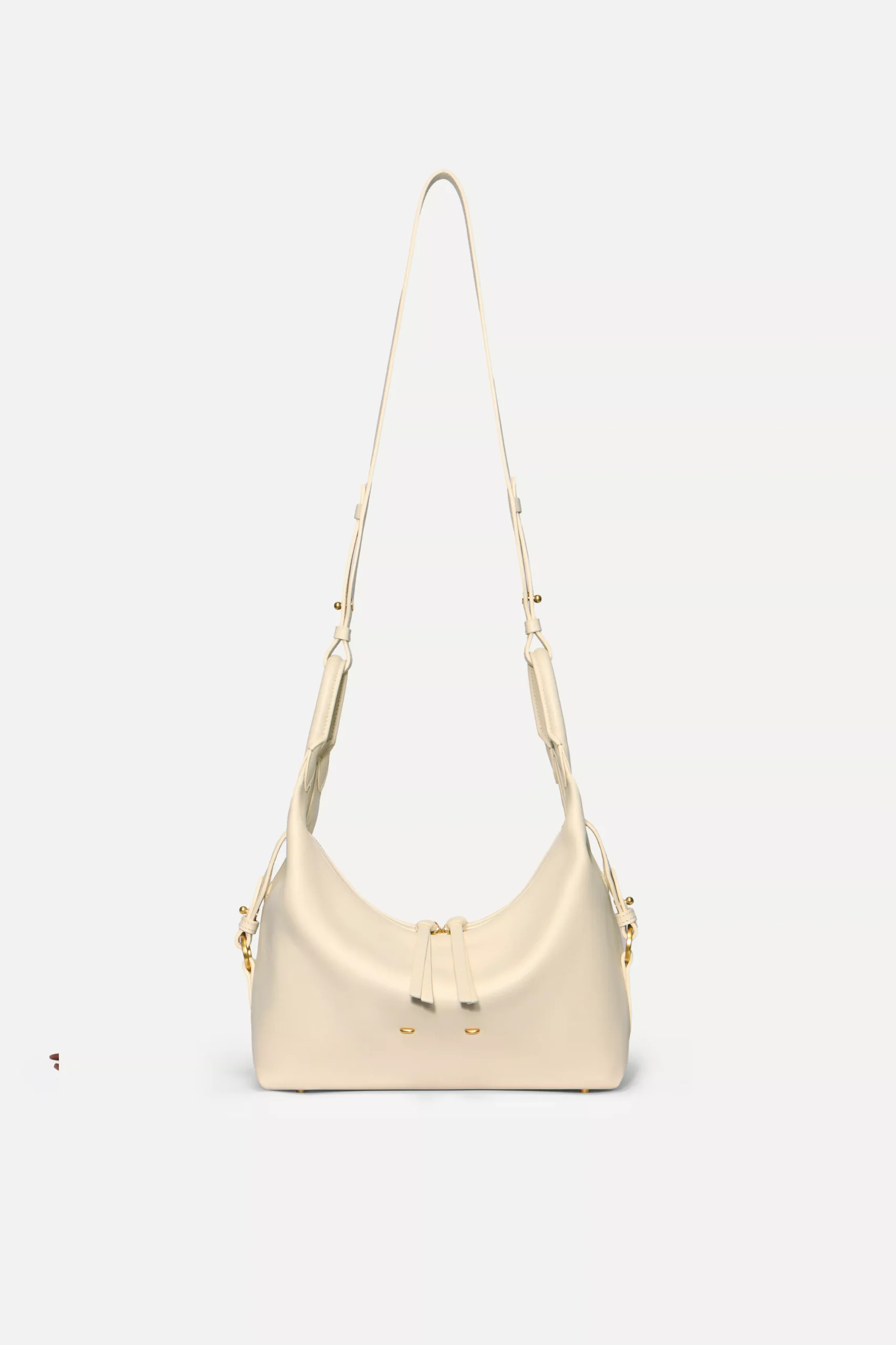 Clio Slouchy Swing Bag in Smooth Top-Grain Leather