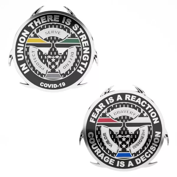 Commemorate COVID-19 Challenge Coin