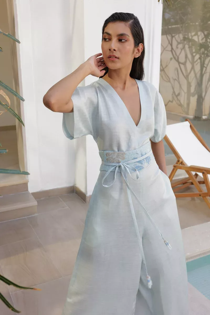 Como Belt (Soft Blue/Dusk Blue)