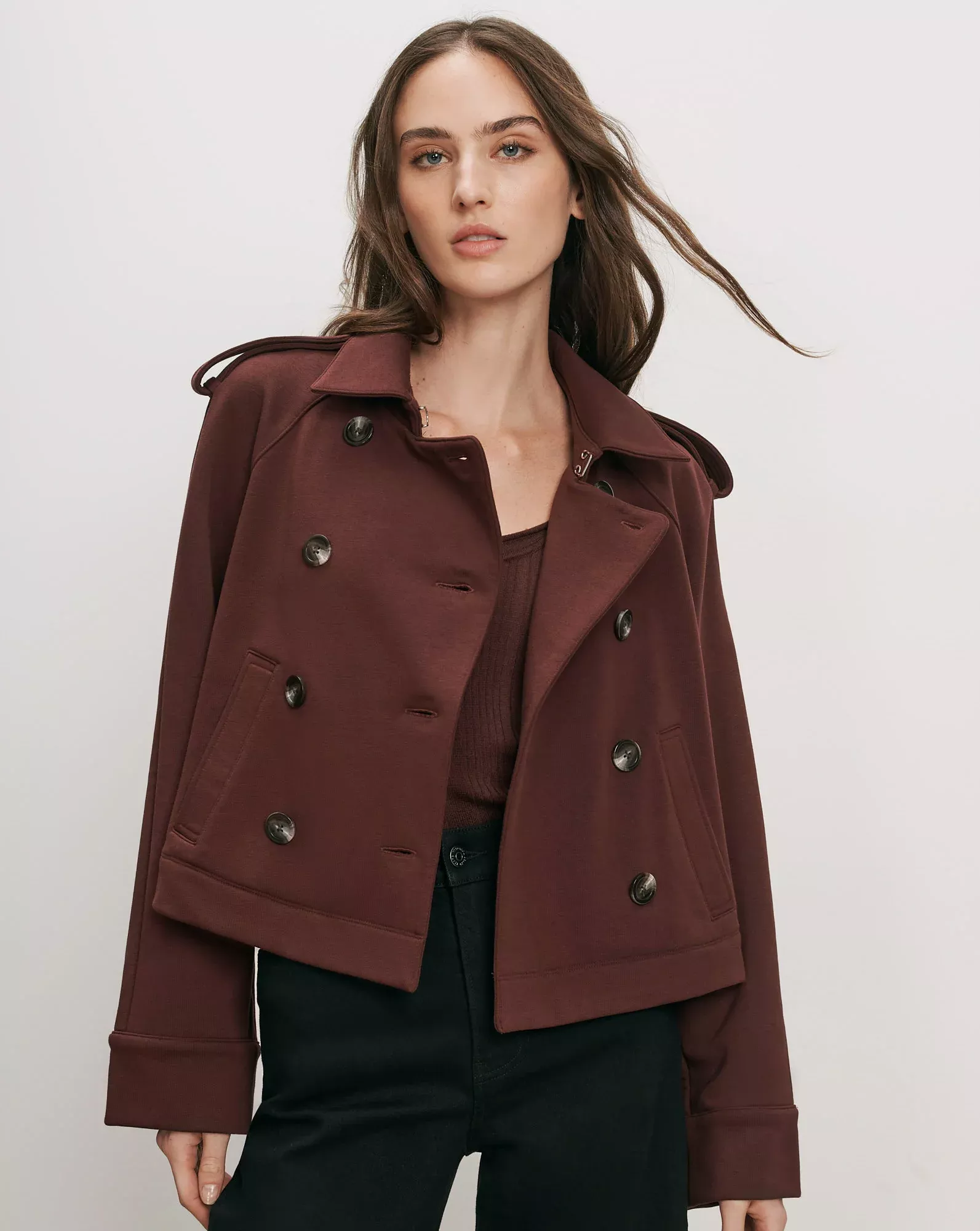 Conneley Cropped Trench Coat