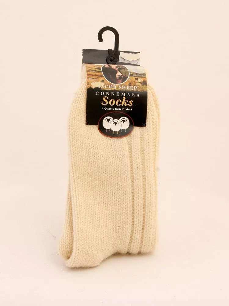 Connemara Unisex Socks - Natural