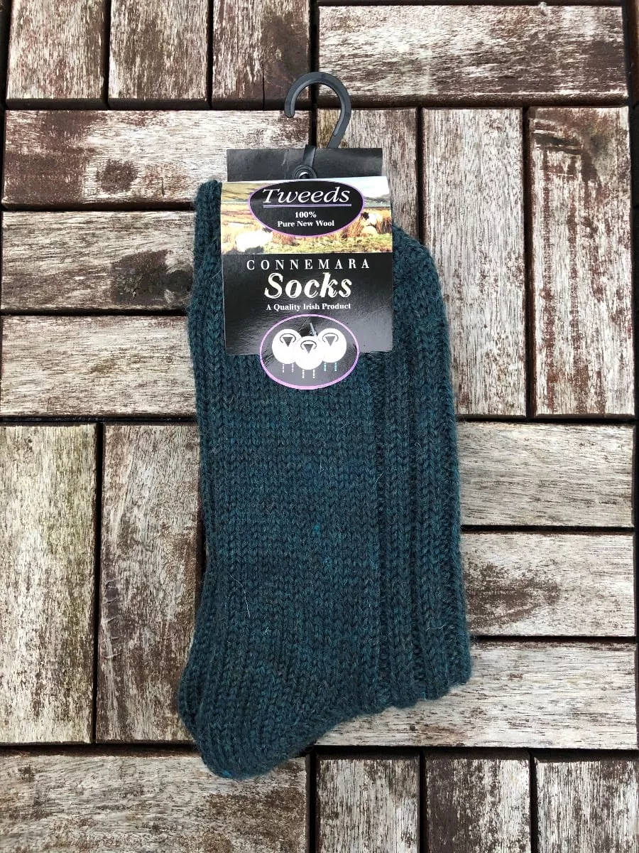 Connemara Unisex Socks -Teal