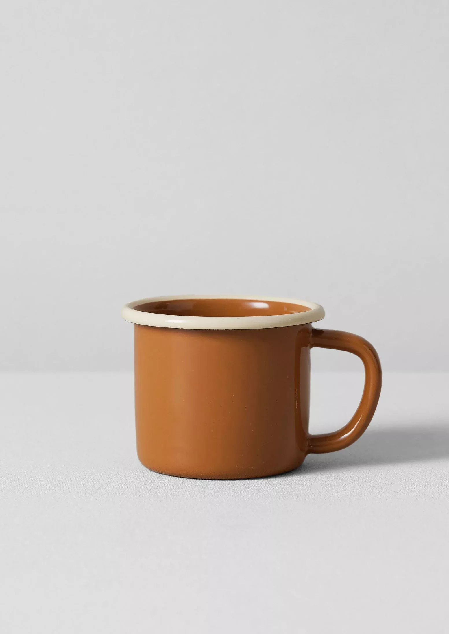 Contrast Rim Enamel Mug