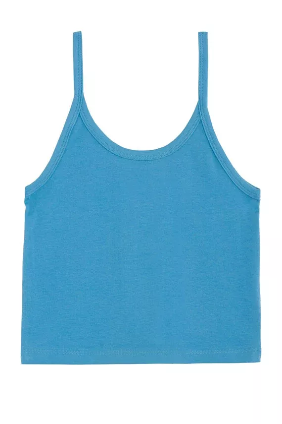 Cornflower Crop Tank