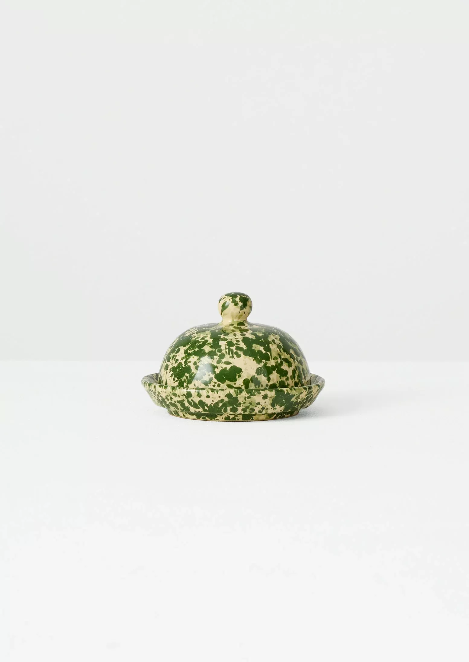 Cortona Splatter Butter Dish