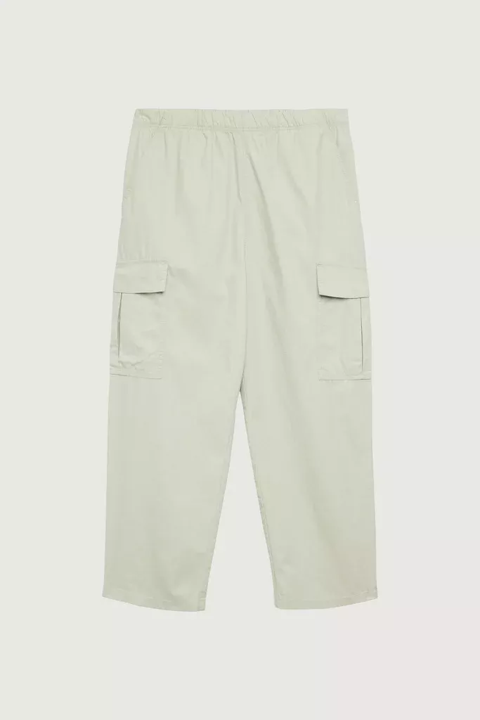 COTTON NYLON RELAXED FIT CARGO PANT