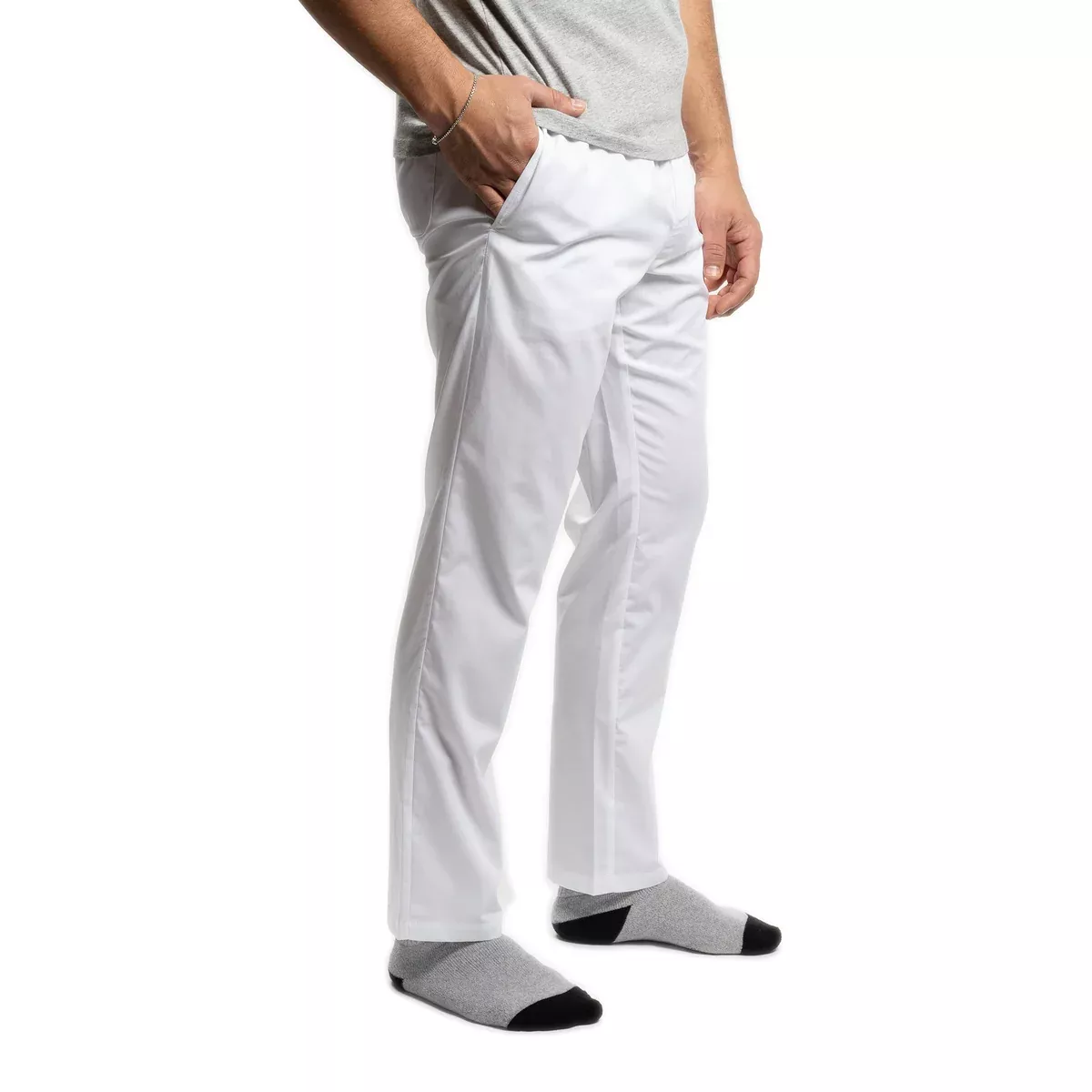 Cotton Pajama Pants - White