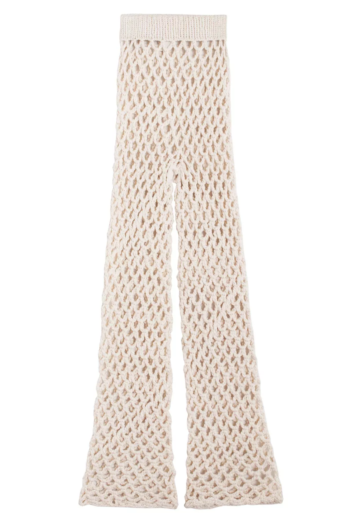 Cream Crochet Simone Pant