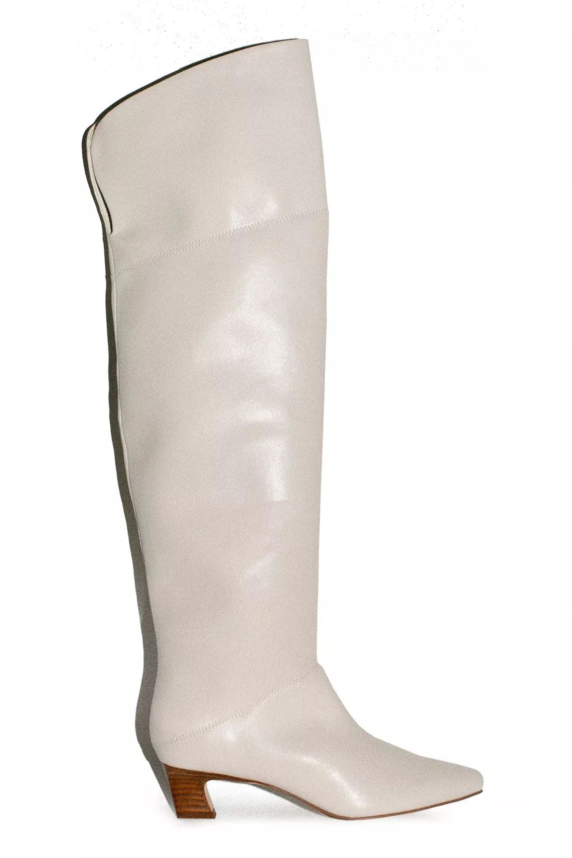 Cream Deluca Overknee Boot