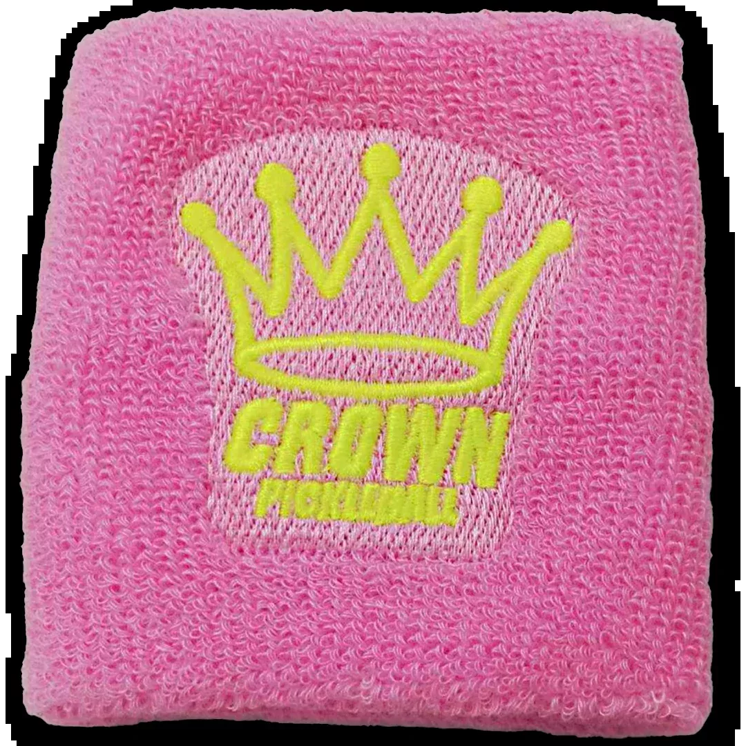 CROWN PICKLEBALL - Wrist Band (Pink/Yellow)