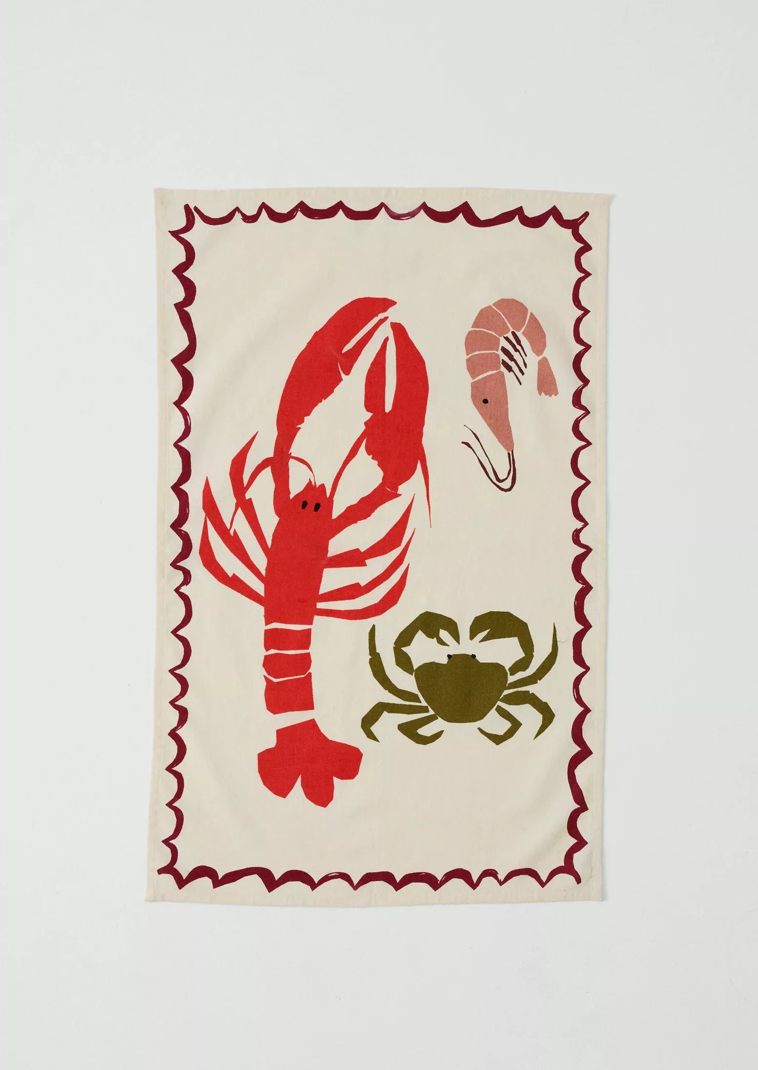 Crustacean Tea Towel