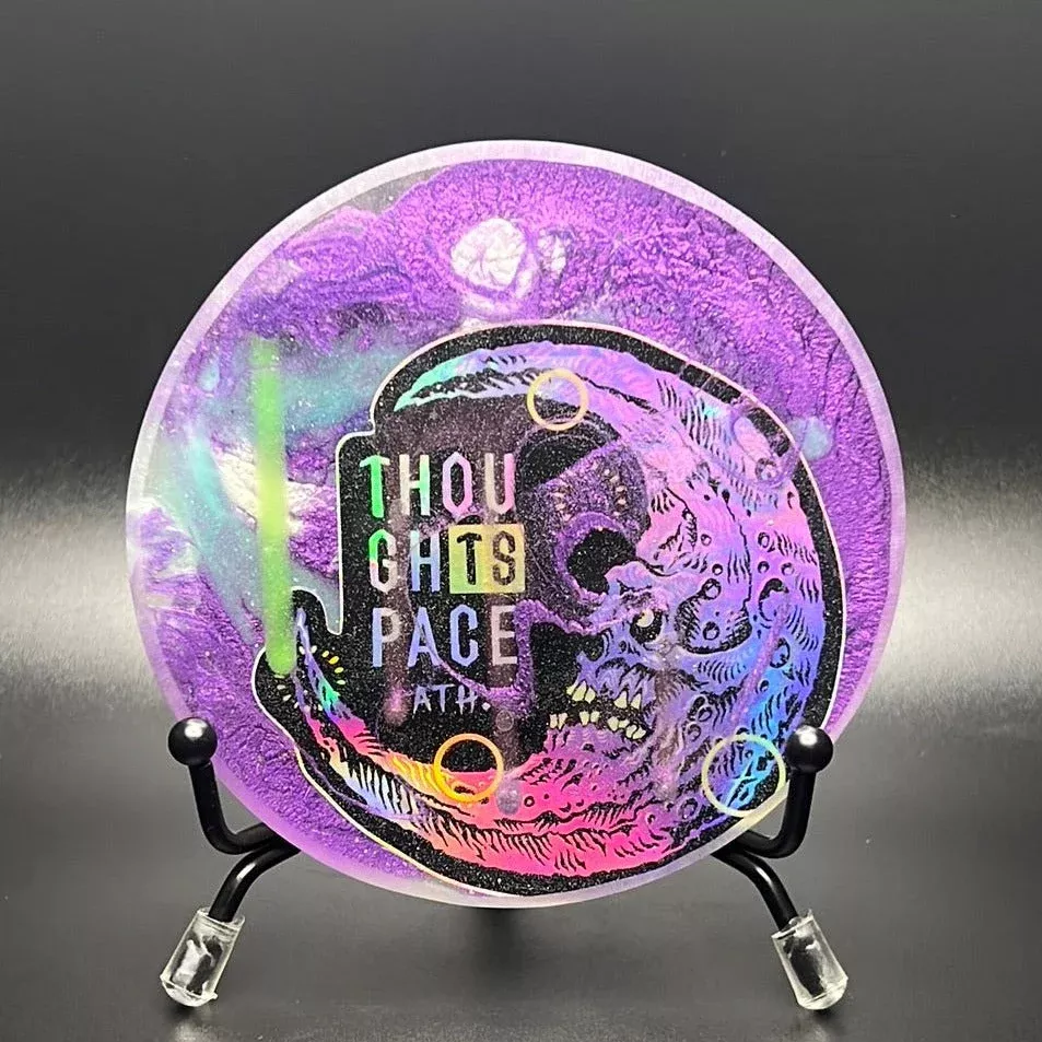 Custom Resin Mini - Blue Green Glow TSA Artwork