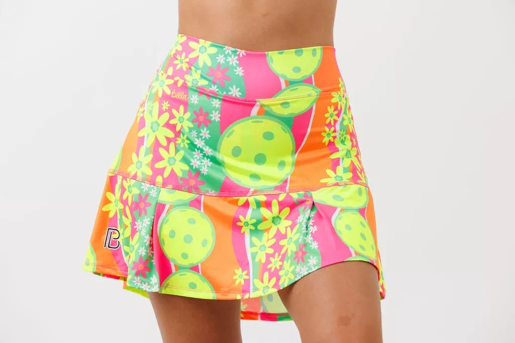 Daisy Drop Pleat Skort