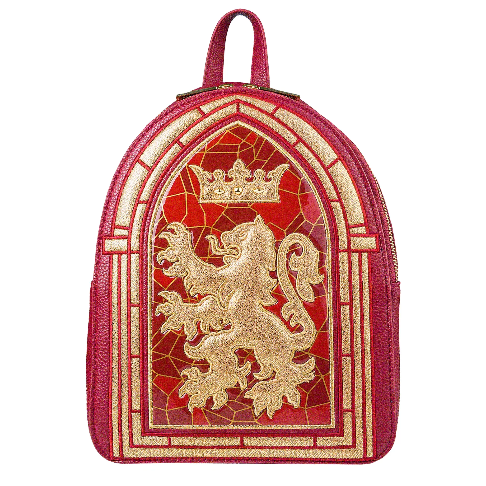 Danielle Nicole Harry Potter Gryffindor Stained Glass Mini Backpack