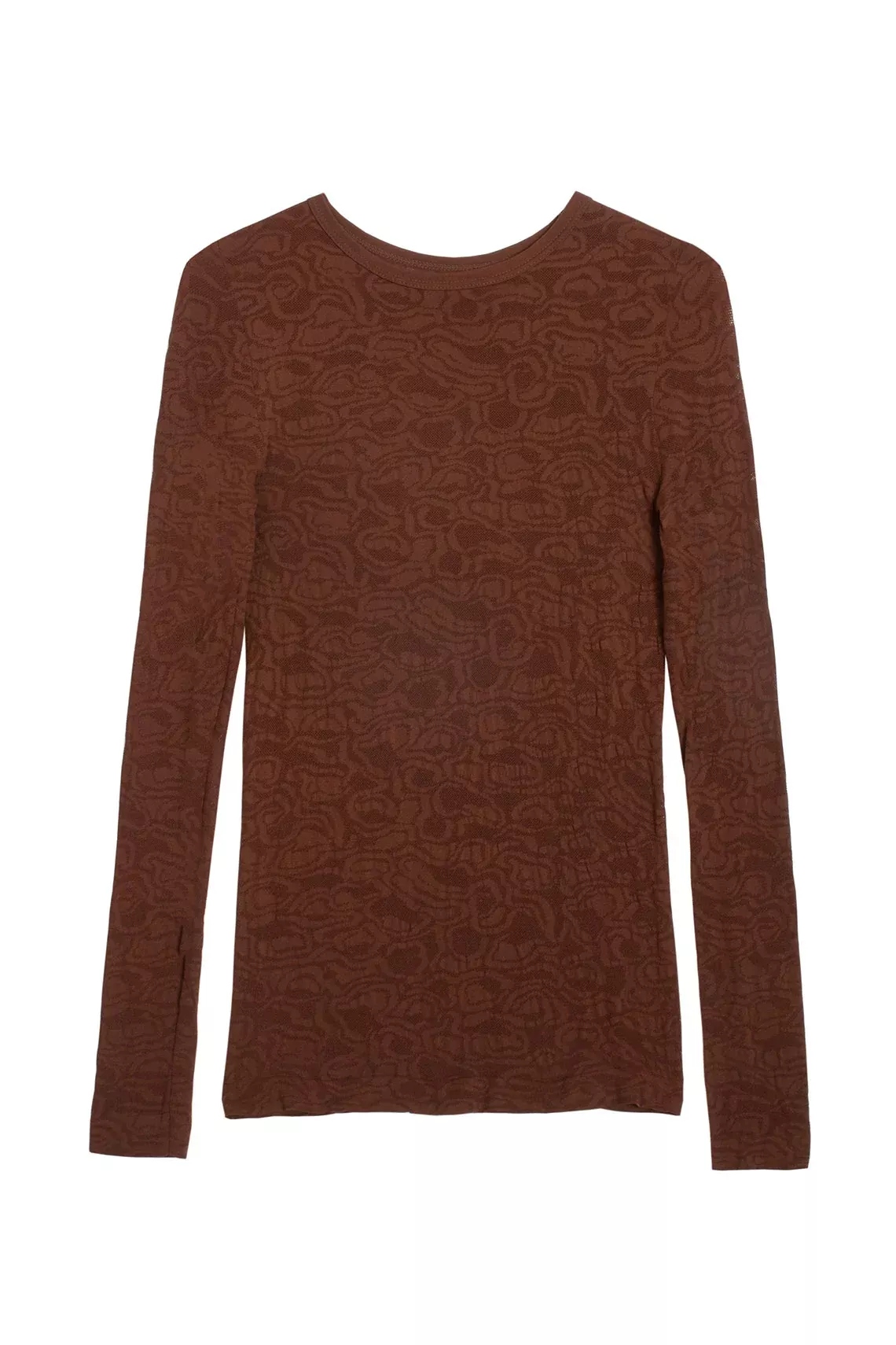 Dark Brown Henna Top
