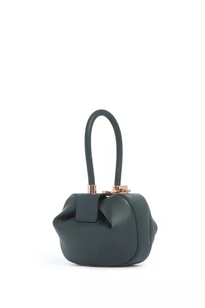 Demi Bag in Green Nappa Leather
