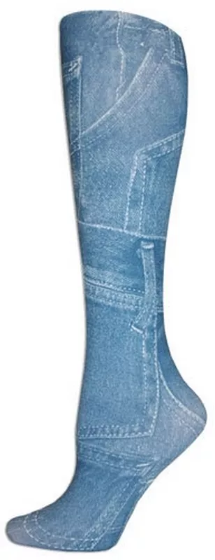 Denim Pockets TightsLarge/Tall