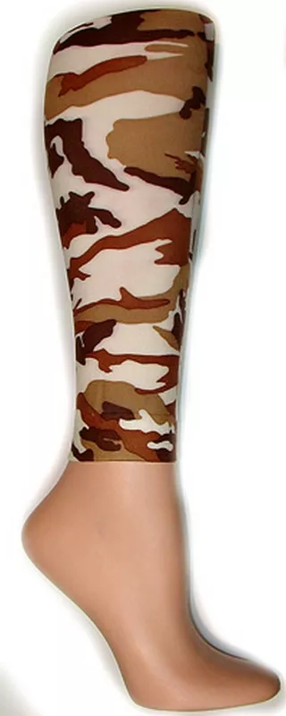 Desert Camouflage Footless Tights