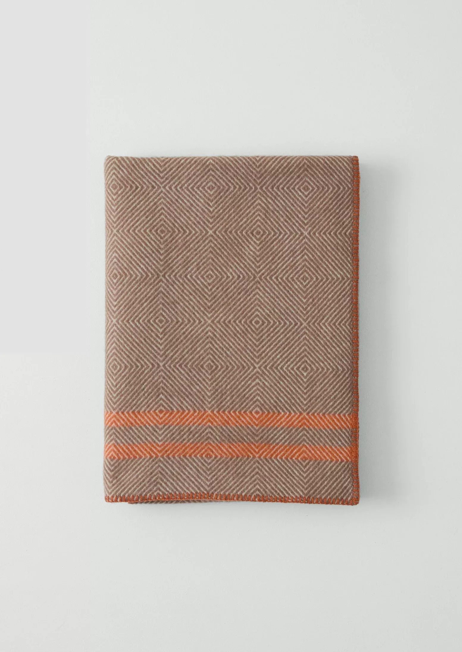 Diamond Stripe Wool Blanket