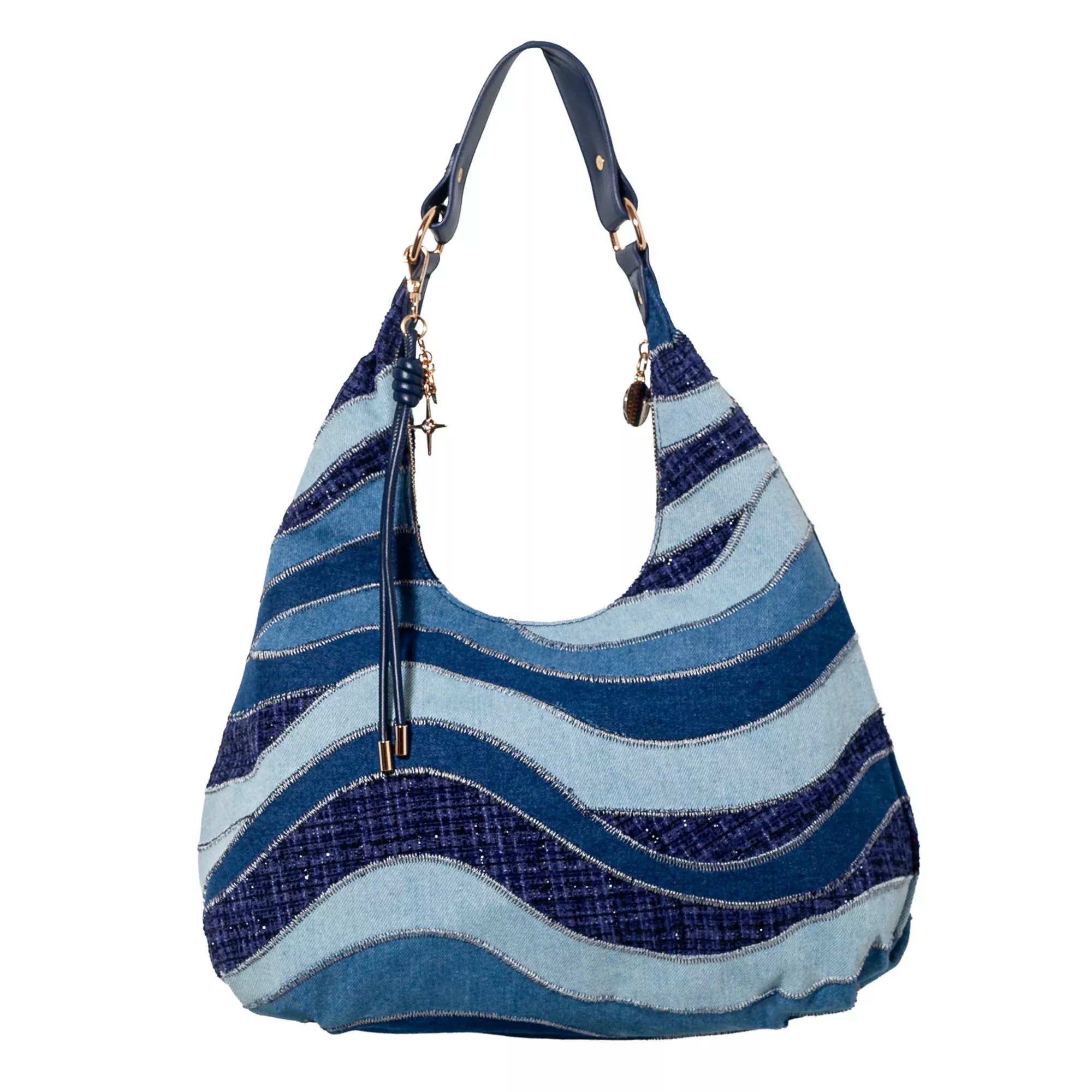 DiFerdinando Desert Stitch Hobo | Denim Multi